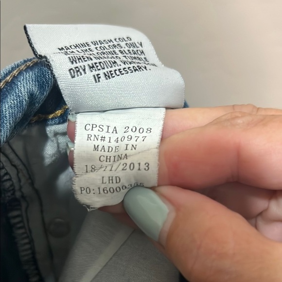 Hudson Jeans Girls Distressed Slim-Fit Denim Roll Cuff Crop Slim Vintage Skinny - Picture 9 of 14